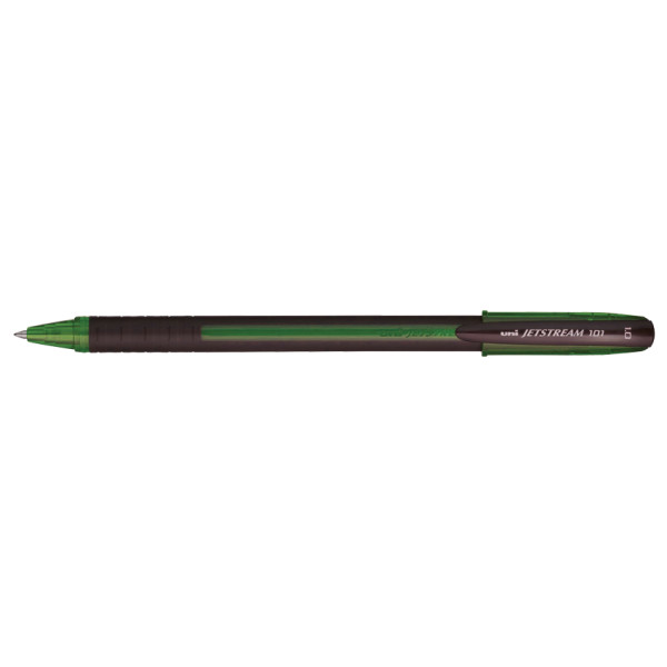 photo-Stylo - Roller - Vert - Pointe moyenne - Avec capuchon - Jetstream 101 - Uni-Ball