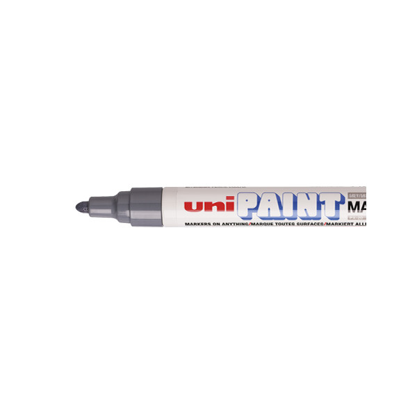 photo-Marqueur huile créatif Uni Ball Paint Marker PX-20 pointe moyenne gris