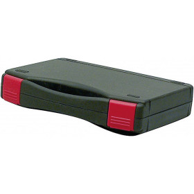 photo-Mallette en plastique - 23,5 x 18,5 x 4,8 cm - Noir - Taille XS - Viso