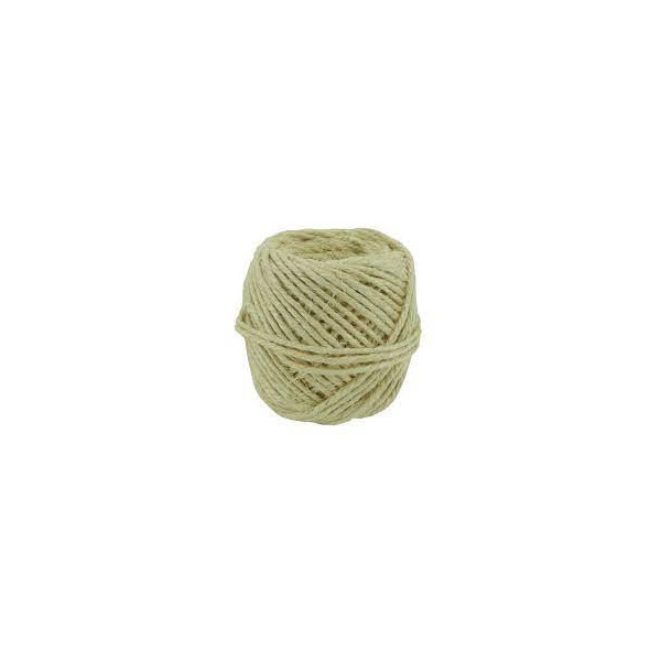 photo-Rouleau de ficelle - Fibres naturelles - 47m longueur - 3mm diamètre - Viso