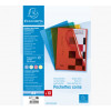 Pochettes coins - A4 - Couleurs assorties - Pour classer documents A4 - 10 unités