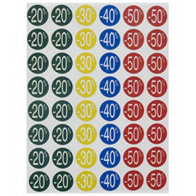 Pastilles adhesives remises - -30% à -50% - APLI -