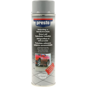 photo-Bombe de peinture - Protection bas de caisse de voiture - Anti gravillons - Gris