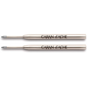 photo-2 recharges - Cartouche - Stylo à bille - GOLIATH - Carand'Ache - Noir - Pointe M