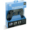Manette pour Playstation 4 - Sans fil - Bluetooth - Rechargeable - USB - Noir et bleu