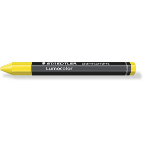 Marqueur craie - Permanent - Pour écrire sur les pneus - Jaune - Staedtler - Lumocolor 236