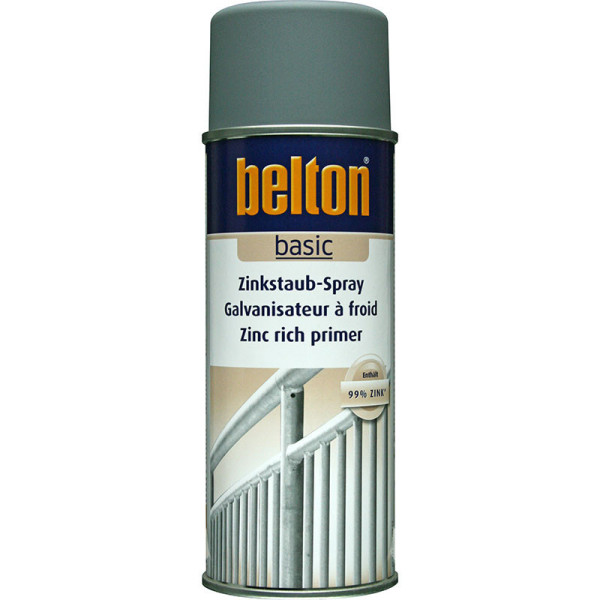 photo-Bombe de primaire d'accroche - Acier - Fer - Zinc - Gris - Belton - 400ml