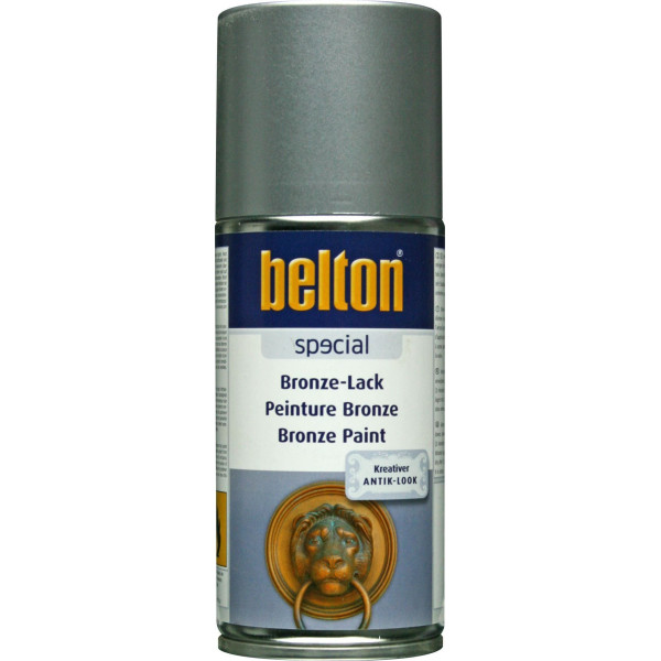 photo-Bombe de peinture Belton effet bronze argent 150ml