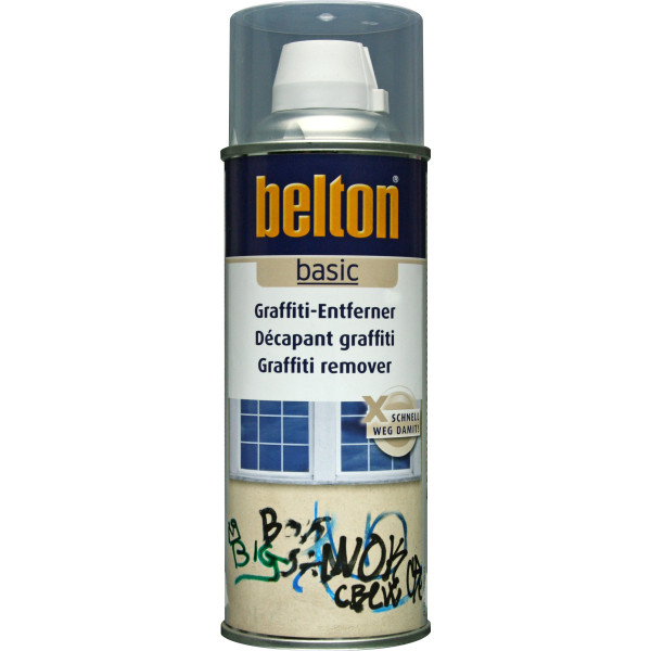 Bombe de produit pour nettoyer les graffitis - Tous supports - Belton