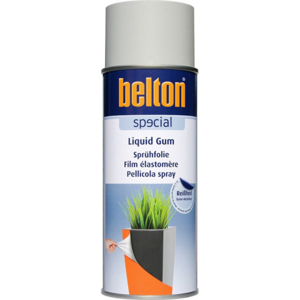 Bombe de peinture - Film élastomère - Liquid Gum - Blanc - Tous supports - Belton