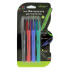 4 Marqueurs Permanent Pointe Ogive 1Mm Grip Ergonomique 4 Couleurs By Ulmann | Artmania