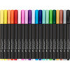 20 feutres de coloriage - Tous supports - Couleur vives - Faber-Castell - Black Edition