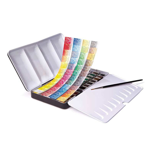 Peinture aquarelle - Extra-fine - Sennelier - L'Aquarelle - 36 + 12 demi godets