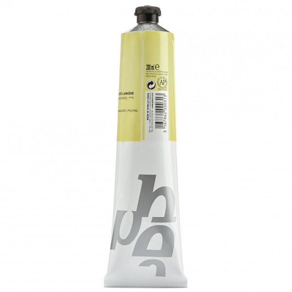 Tube de peinture à l'huile - Fine - Jaune lumière - 200ml - Pébéo
