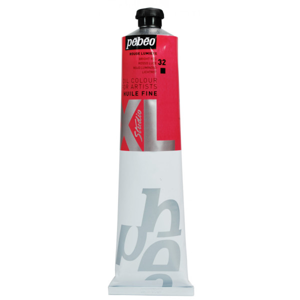 photo-Tube de peinture à l'huile - Fine - Rouge lumière - 200ml - Pébéo
