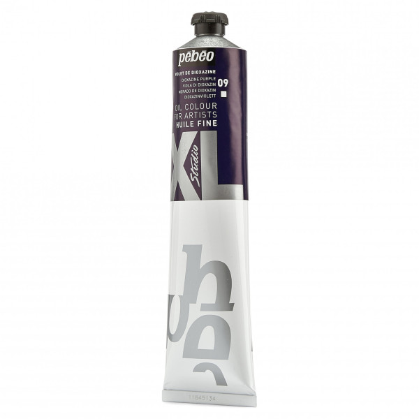 Tube de peinture à l'huile - Fine - Violet de dioxazine - 200ml - Pébéo