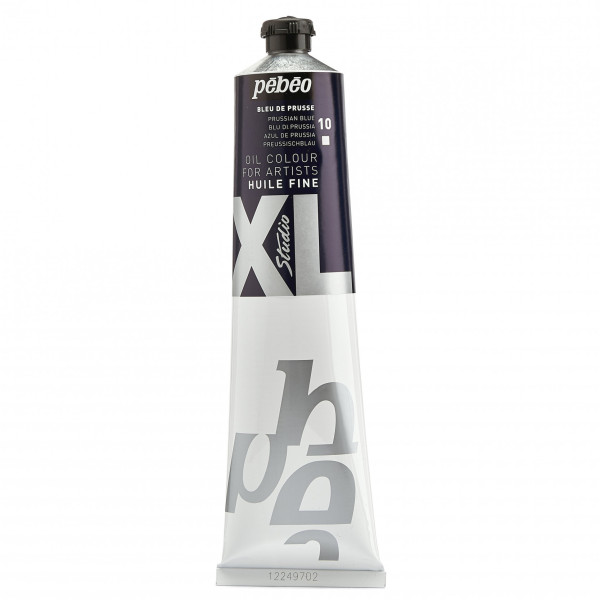 photo-Tube de peinture à l'huile - Fine - Bleu de Prusse - 200ml - Pébéo