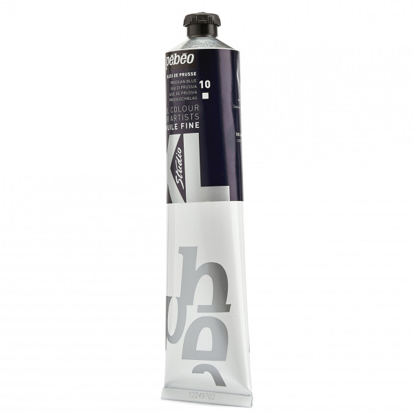 Tube de peinture à l'huile - Fine - Bleu de Prusse - 200ml - Pébéo