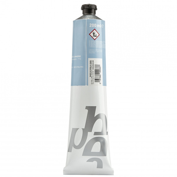 Tube de peinture à l'huile - Fine - Bleu lumière - 200ml - Pébéo