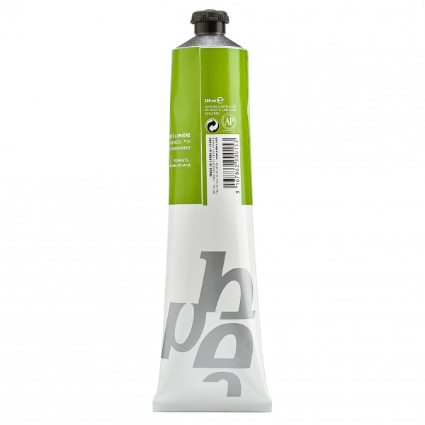 Tube de peinture à l'huile - Fine - Vert anglais clair - 200ml - Pébéo