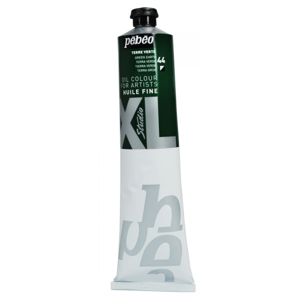 photo-Tube de peinture à l'huile - Fine - Terre verte - 200ml - Pébéo