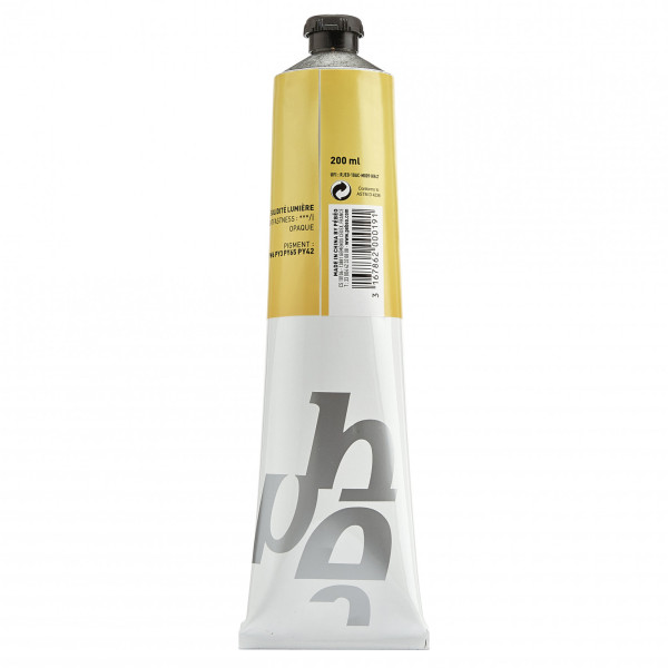 Tube de peinture à l'huile - Fine - Jaune de Naples - 200ml - Pébéo