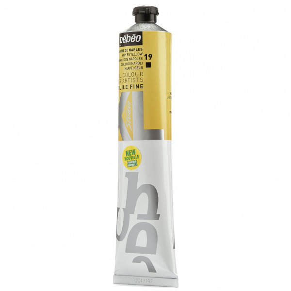 Tube de peinture à l'huile - Fine - Jaune de Naples - 200ml - Pébéo