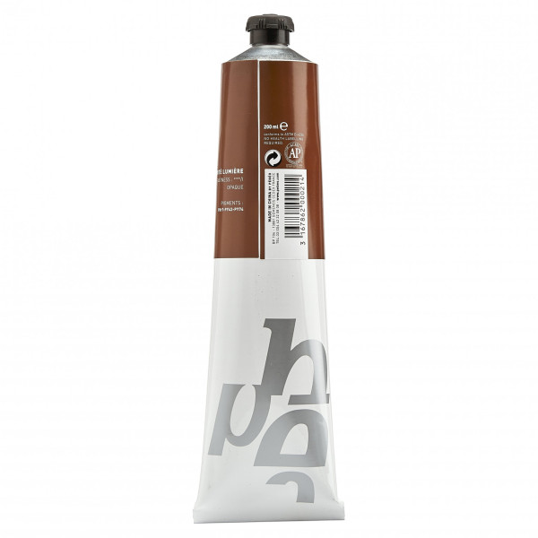 Tube de peinture à l'huile - Fine - Sienne naturelle - 200ml - Pébéo