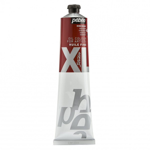 photo-Tube de peinture à l'huile - Fine - Ocre rouge - 200ml - Pébéo
