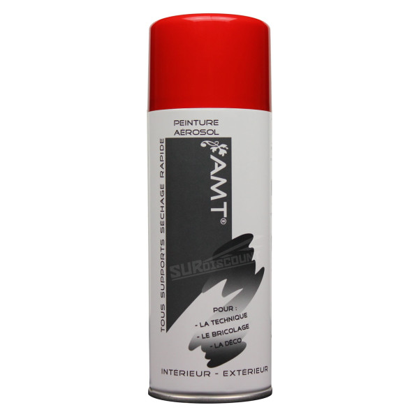 photo - Bombe de peinture - Rouge feu - AMT - 330ml