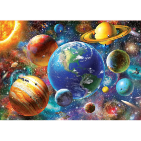 Puzzle - 500 pièces - Le système solaire et les planètes - Educa