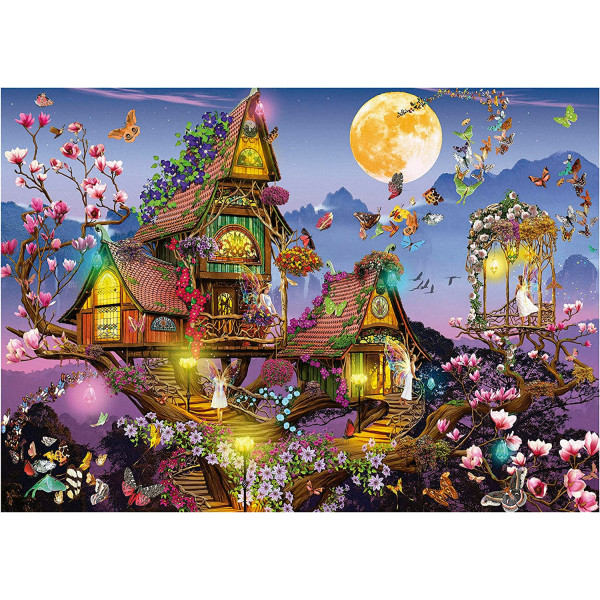Puzzle - 500 pièces - La maison des fées - Educa