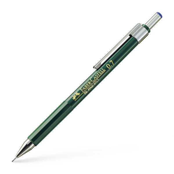 photo-Porte-mines - Rechargeable - Mine de 0,7mm - HB - Faber-Castell - TK-Fine 9717