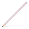 photo-Crayon gris - Crayon graphite - Rose avec strass - Mine B - Faber-Castell