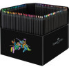 photo-Crayons de couleur - Coloriage - Boîte de 100 crayons - Faber-Castell - Black édition