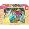 photo-Puzzle - Les princesses de Disney - 100 pièces imitation bois - 36 x 26 cm