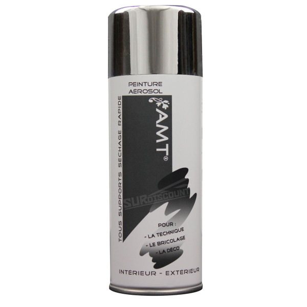 photo - Bombe de peinture - Chrome - AMT - 330ml