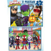 Puzzle - Spiderman - Spidey et ses amis - 2 modèles de 20 pièces - Enfant dès 4 ans