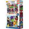 Puzzle - Spiderman - Spidey et ses amis - 2 modèles de 20 pièces - Enfant dès 4 ans