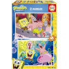 photo-Puzzle - Bob l'éponge - 2 modèles de 48 pièces - Enfant dès 5 ans