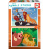 photo-Puzzle - Le Roi Lion - Disney - 2 modèles de 48 pièces - Enfant dès 5 ans