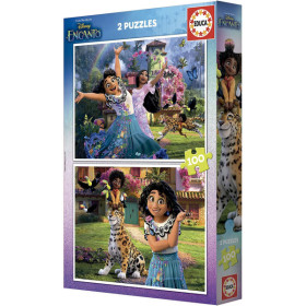 Puzzle - Disney - Encanto - 2 puzzles de 100 pièces - Dès 5 ans