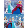 Puzzle - La Reine des Neiges - Disney - 2 puzzles de 48 pièces - Dès 5 ans