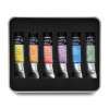 Peinture aquarelle - Extra-fine - Couleurs irisées - Sennelier - L'Aquarelle - 6 tubes 10ml