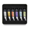 Peinture aquarelle - Extra-fine - Couleurs irisées - Sennelier - L'Aquarelle - 6 tubes 10ml