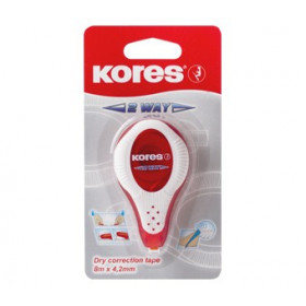 Ruban Correcteur - 2 Way - Droitier -Gaucher - Kores pas cher