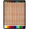12 crayons de couleur - Beaux-arts - Boîte métal - Cretacolor - Mega Color
