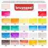 24 crayons de couleur - Aquarelle - Boîte métal - Assortiment couleur - Bruynzeel