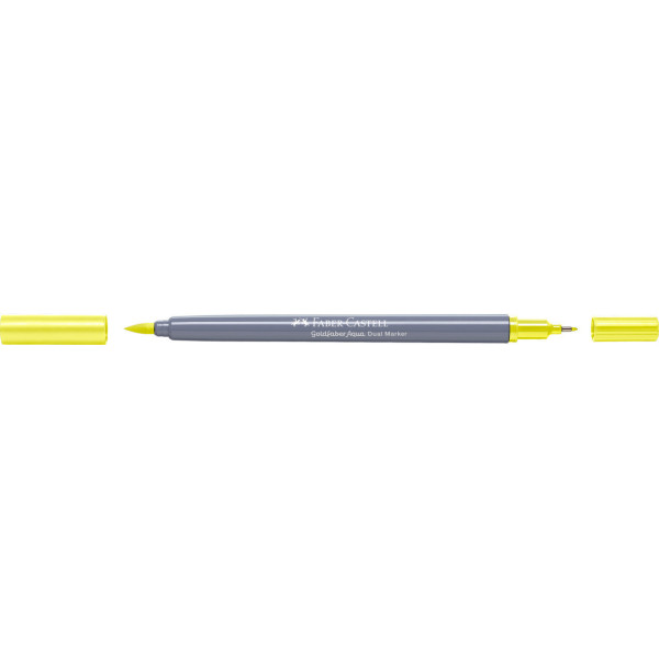 Feutre de coloriage - Faber-Castell - Goldfaber Aqua - Jaune cadmium citron - 205