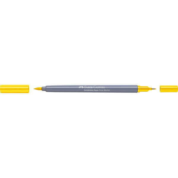 Feutre de coloriage - Faber-Castell - Goldfaber Aqua - Jaune cadmium - 107